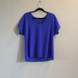 Fun & Flirt Blue Blouse